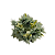 Buque flor do Campo Azul Flor Artificial Decoração - Imagem 3