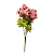 Buque flor do Campo Rosa Flor Artificial Decoração - Imagem 3