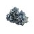 Buque Hortencia Azul Flor Artificial Para Decoração - Imagem 3