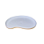 Bandeja Orgânica Aura Plástica Decoração Branco - Imagem 2