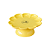 Boleira Flor Com Pé  Pequeno Amarelo Butter Só Boleiras Decorativo - Imagem 1
