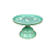 Boleira Slim Aura Verde Claro Pequena Só Boleiras Decoração - Imagem 2