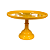 Boleira Slim Aura Amarelo Butter Grande Só Boleiras Decoração - Imagem 1