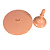 Boleira Slim Aura Nude Grande Só Boleiras Decoração - Imagem 3