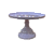 Boleira Slim Aura Branco Média Só Boleiras Decoração - Imagem 1