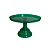 Boleira Slim Aura Clean Verde Esmeralda Média Só Boleiras Decoração - Imagem 1