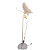 Borboleta 1 led frente bivolt movimento com pedestal chão - Imagem 2