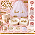 KIT TEAM BRIDE DOURADO 8 COPOS 8 PRATOS,  20 GUARDANAPOS E VEU DE NOIVA - Imagem 2