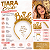TIARA BRIDE DOURADA - Imagem 4