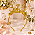 TIARA BRIDE DOURADA - Imagem 1