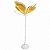 Borboleta LED Bivolt Dourada 60cm com Fonte Redonda Decorativa - Imagem 5
