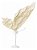 Borboleta Led Bivolt Det Dourado 100Cm Com Fonte Redonda Não Movimenta Enfeite - Imagem 4