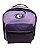 MOCHILA CLASSIC C BICOLOR - LILAS/AMORA - Imagem 1