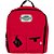 Mochila Company Bolso Duplo - VERMELHO RUBI - Imagem 1