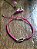 Pulseira de Búzio De Macramê Rosa - Prata 925 - Imagem 1