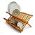 Escorredor Dobrável Pratos Em Bambu 46X34X23.5Cm - Imagem 2