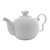 Conjunto 3 Peças Para Chá Porcelana Butterfly Branco - Imagem 2