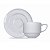 Xicara De Café Com Pires Empilhável Versa - Imagem 1
