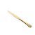 Faca Para Assado Positano Dourado 28,5cm - Imagem 1