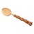 Conjunto 4 Colheres De Sopa Com Cabo Em Bambu Tulum Dourado 20,5cm - Imagem 2