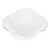 Conjunto 4 Pratos Sobremesa De Vidro Butterfly 17cm - Imagem 1