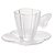 Conjunto 4 Xicaras De Chá De Vidro Com Pires Butterfly 180ml - Imagem 3
