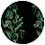 Prato Raso Folhas Leaves - Imagem 1