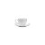Xícara De Café Com Pires Porcelana Clean Branco 100ml - Imagem 1