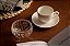 Xícara De Café Com Pires Porcelana Clean Branco 100ml - Imagem 3
