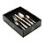 Faqueiro Aço Inox Rose Gold Pisa 30 Peças - Imagem 3