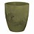Vaso Cone Verona Marmorato Esmeralda 42x37 - Imagem 1