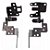 PAR DOBRADIÇAS ACER ASPIRE F5-573 F5-573G E5-575 E5-553 - Imagem 2