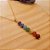 Colar Contas 7 Chakras - Folheado a Ouro - Imagem 5