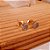 Conjunto Colar e Brinco Drusa Cristal Perolado - Folheado a Ouro - Imagem 3