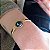 Pulseira Bracelete Pingo Cristal Facetado - Folheado a Ouro - Imagem 7