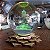 Luminária Bola de Cristal Buda Siddhartha - Base Led - Imagem 1