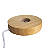 Base Redonda De Madeira LED 10cm - Branco - Imagem 1