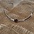 Choker Aro Pingente - Ródio Branco - Imagem 1