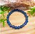 Pulseira 6mm Ágata Azul - Imagem 1
