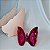 Borboleta Ágata Pink - Coleção Asas - Imagem 1