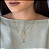 Colar Duplo Nossa Senhora - Folheado a Ouro - Imagem 3