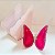 Borboleta Ágata Pink - Prata - Coleção Asas - Imagem 1