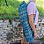 Bolsa Porta Tapete Yoga - Azul Claro - Imagem 2