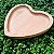 Bandeja Bambu Coração 17,5x15x1,5cm - Imagem 3