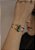 Pulseira  Bracelete Quartzo Rosa Prisma - Folheado a Ouro - Imagem 5