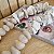 Colar de Mesa Howlita Bruta e Quartzo Branco Rolado - Imagem 2