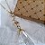 Colar Hippie Cristal Vogel - Folheado a Ouro - Imagem 4