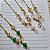 Colar Choker V - Folheado a Ouro - Imagem 1