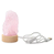 Luminária Quartzo Rosa Led Colorido - Base de Madeira - Imagem 7
