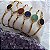 Pulseira Bracelete Chapa Cristal - Folheado a Ouro - Imagem 1